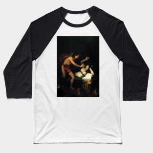 Allegory of Love, Cupid and Psyche by Francisco Goya Baseball T-Shirt